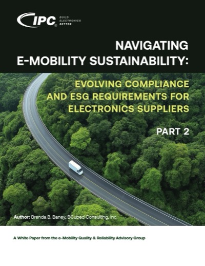Navigating E-Mobility Sustainability: Evolving Compliance And Esg Re Quirements For Electronics Suppliers Part 2